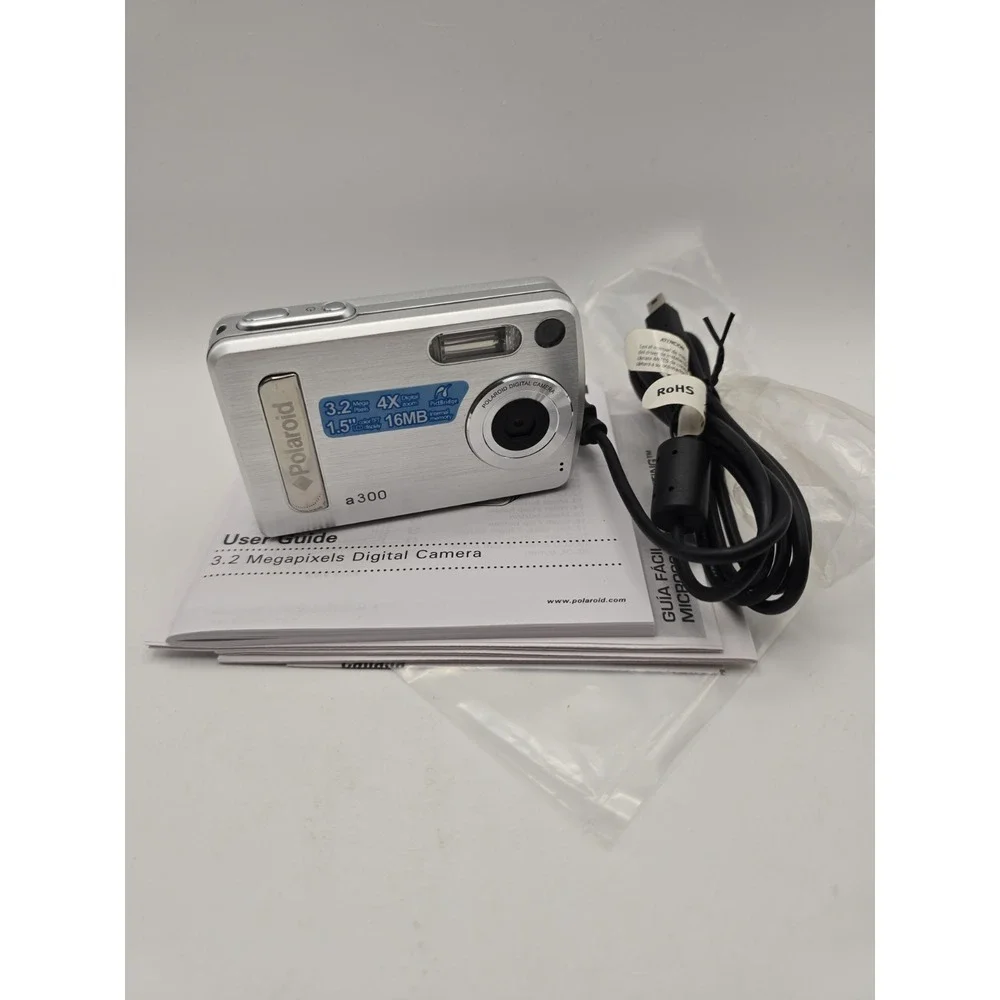 Polaroid A300 3.0MP Digital Camera - Silver